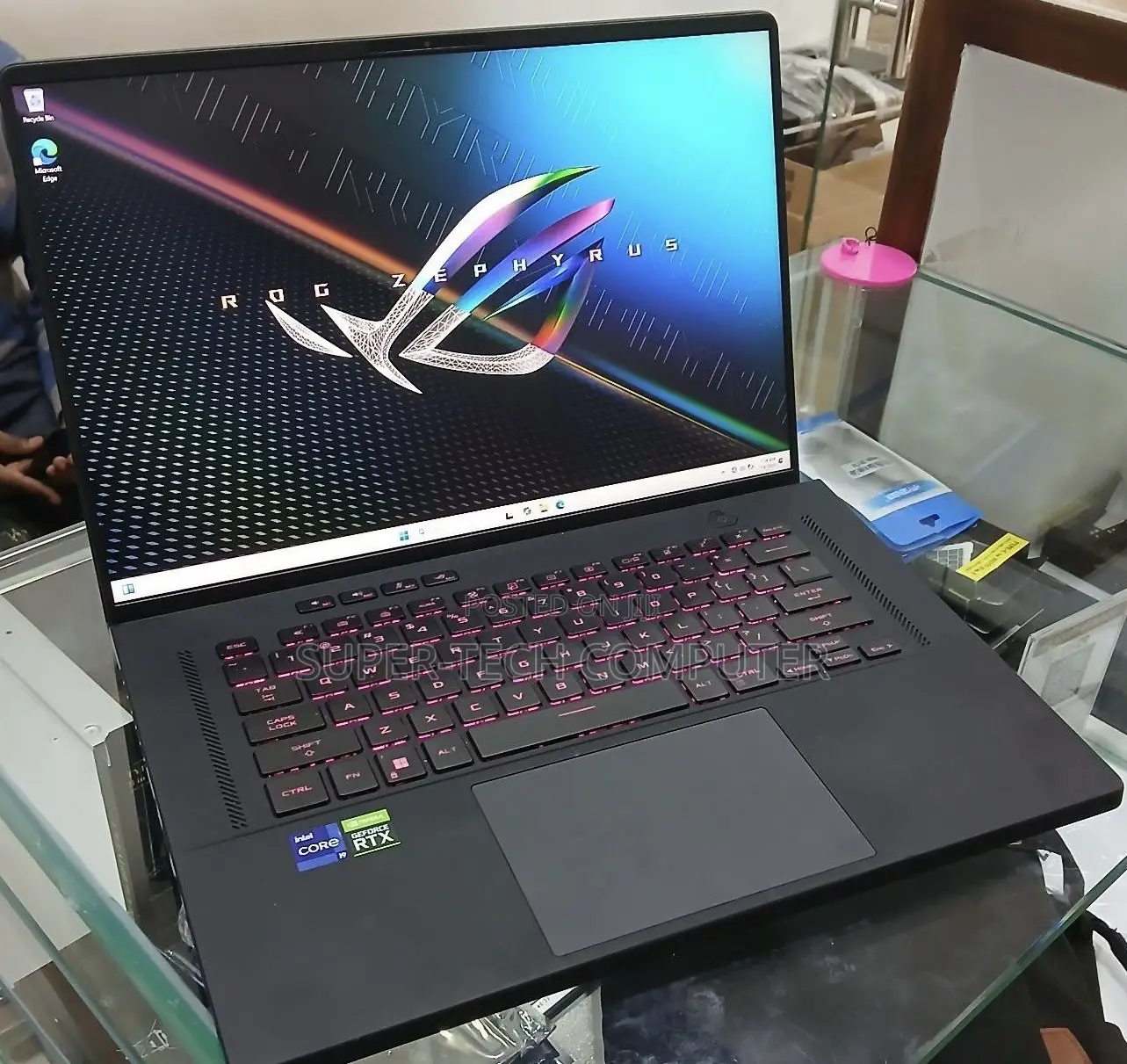 New Laptop Asus ROG Zephyrus G15 GA503QR 16GB Intel Core I9 SSD 1T