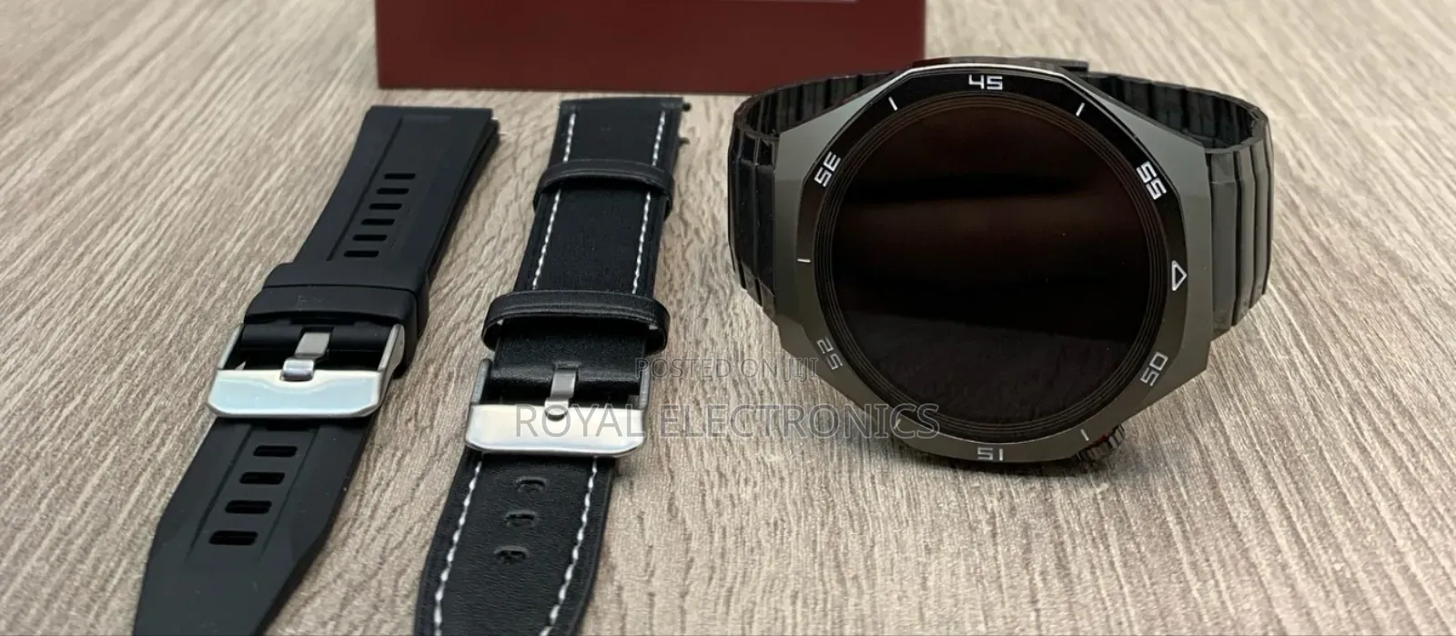 Original ጀርመን ብራንድ  High End Smart Watch ከ3 ማሰሪያ ጋር