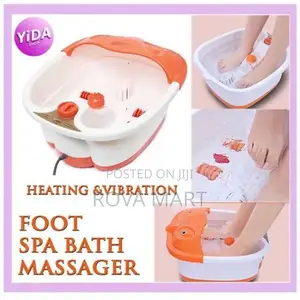 Therapeutic Foot Spa With Built-in Massager