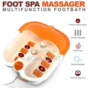 Therapeutic Foot Spa With Built-in Massager