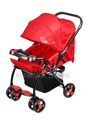 Photo - Baby Stroller በጣም ኳሊቲ ከሆነ ሸራ ማቴሪያል የተሰራ