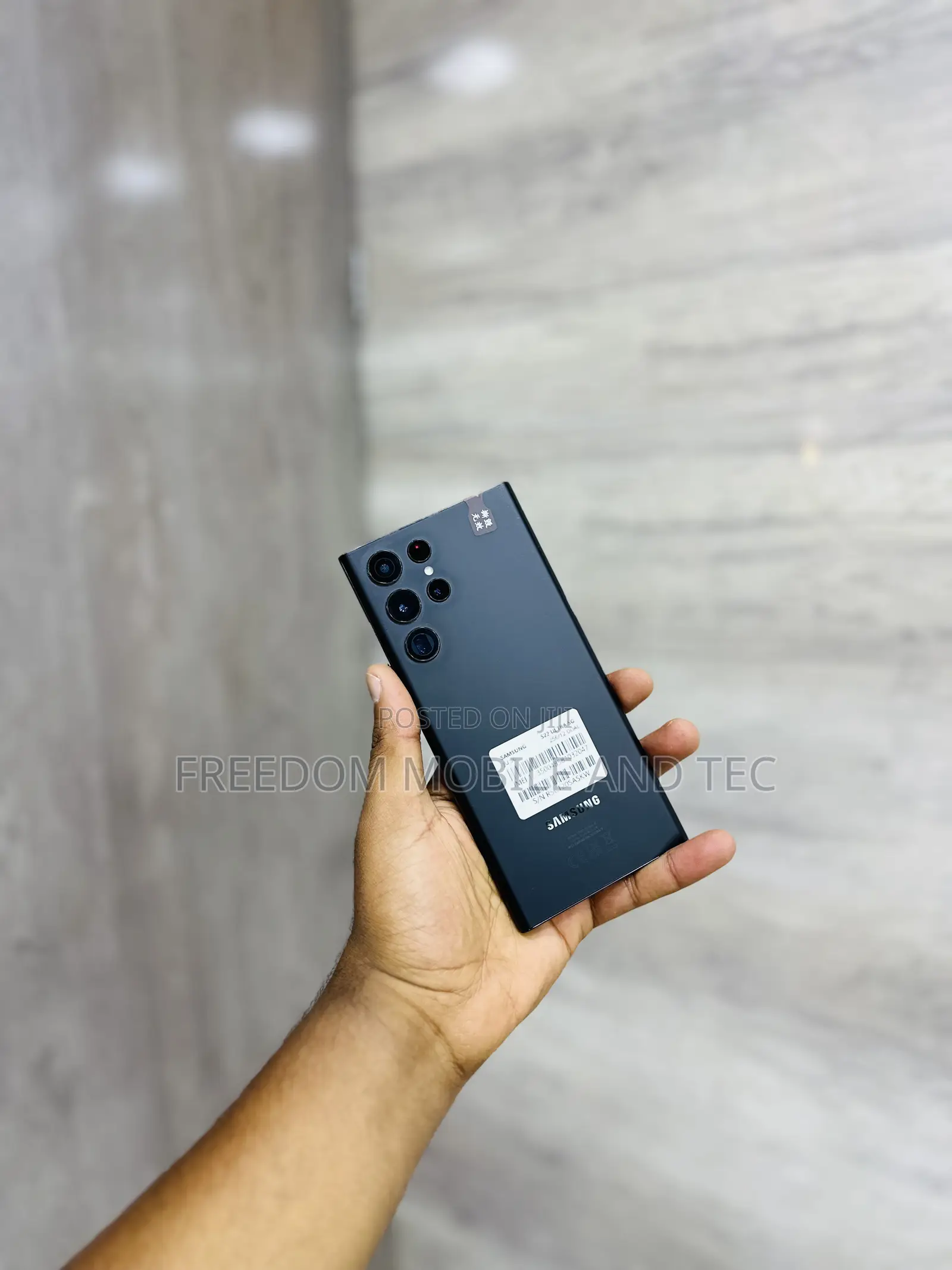 New Samsung Galaxy S22 Ultra 256 GB Black