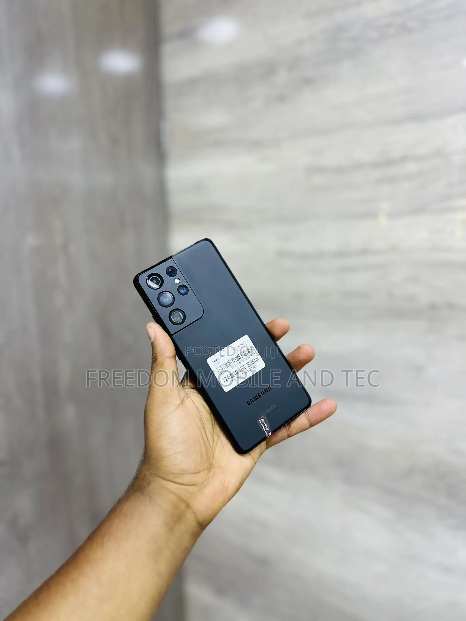 New Samsung Galaxy S21 Ultra 5G 128 GB Black