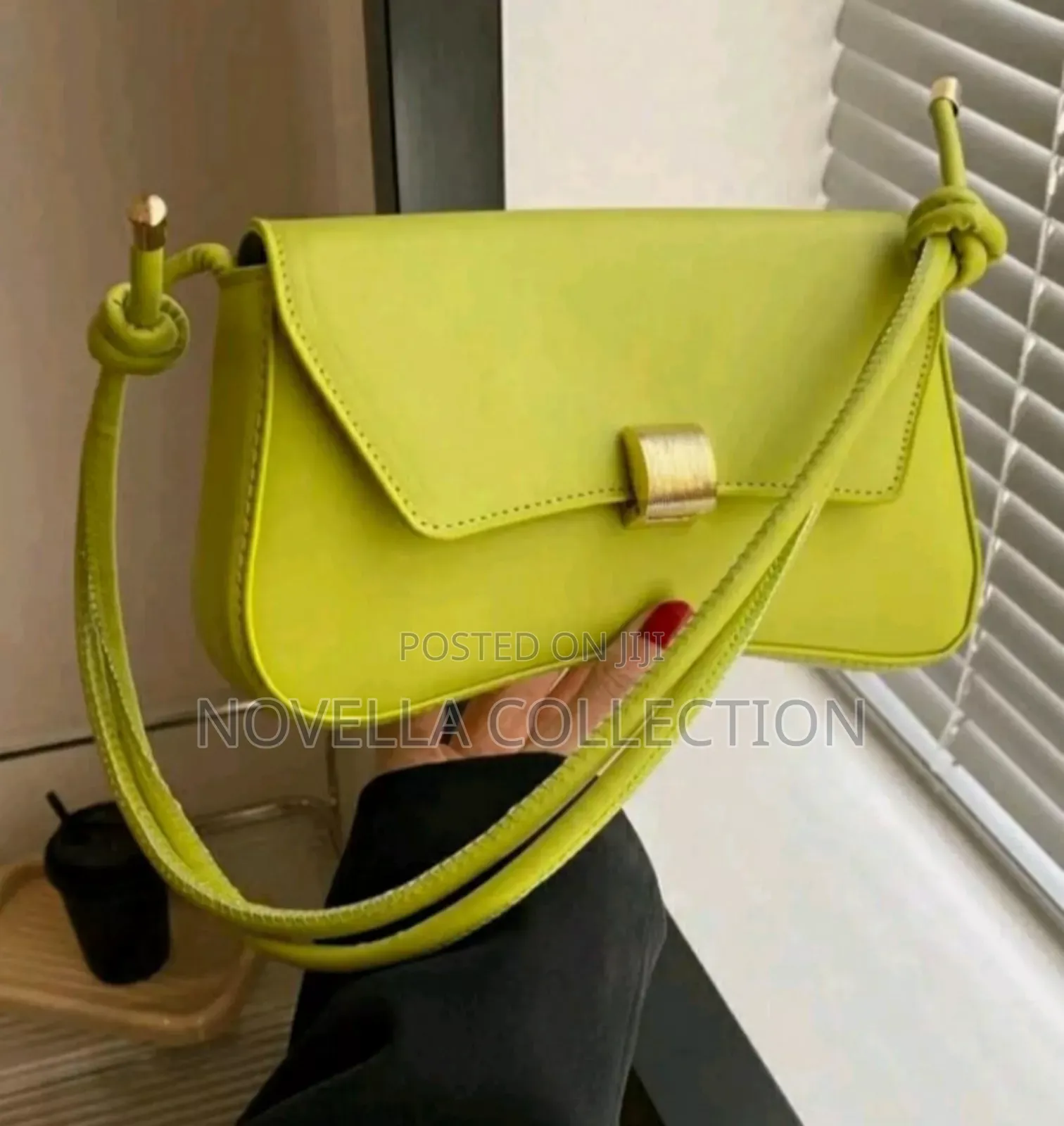 Lemon Color Hand Bag (Available on Hand)