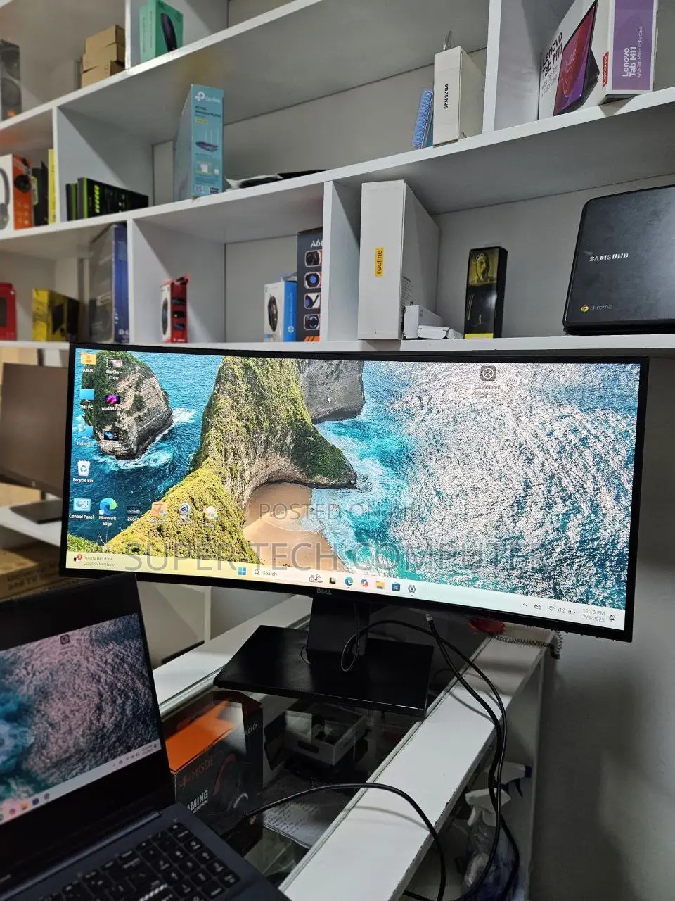 Dell 34 Inch Curved Frameless Monitor