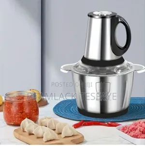 Photo - 4 Litter Hobby Lobby Electric and Manual Food Chopper 5 ምላጭ