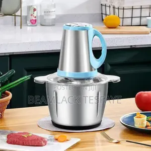 4 Litter Hobby Lobby Electric and Manual Food Chopper 5 ምላጭ