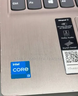 New Laptop Lenovo Ideapad 3 8GB Intel Core I3 SSD 256GB