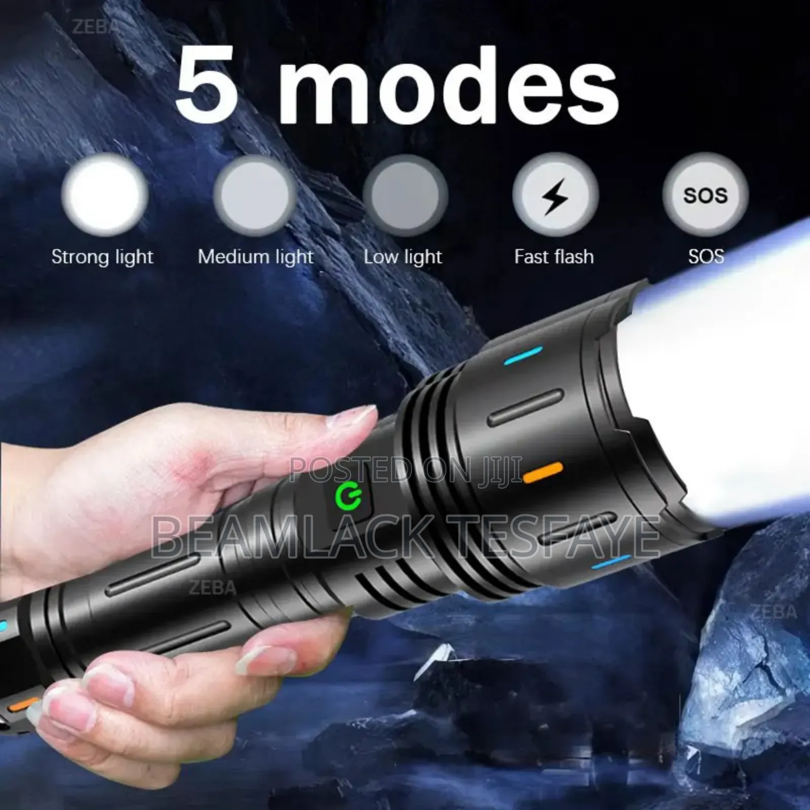 ,Led Rechargeable Flashlight