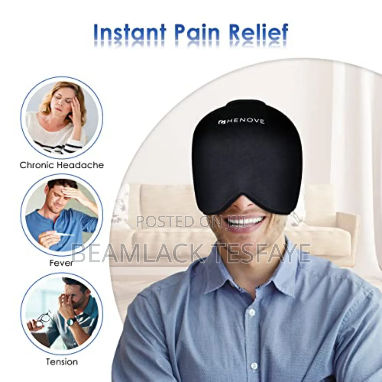 Gel Ice Instant Headache
