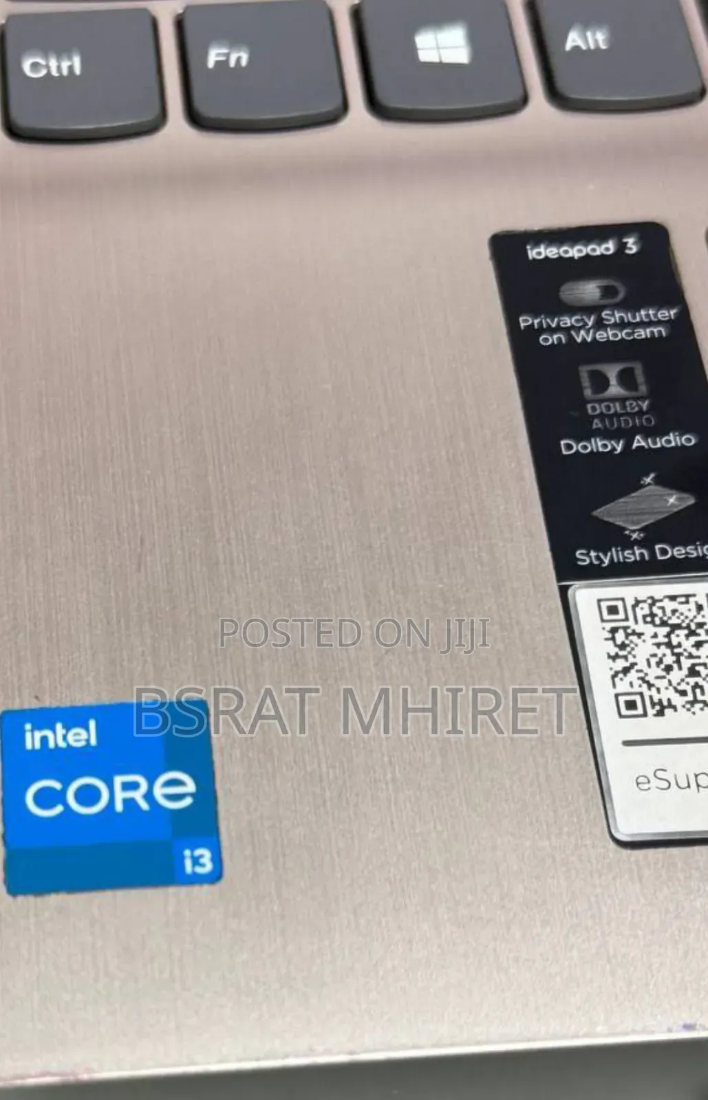 New Laptop Lenovo Ideapad 3 16GB Intel Core I3 SSD 512GB