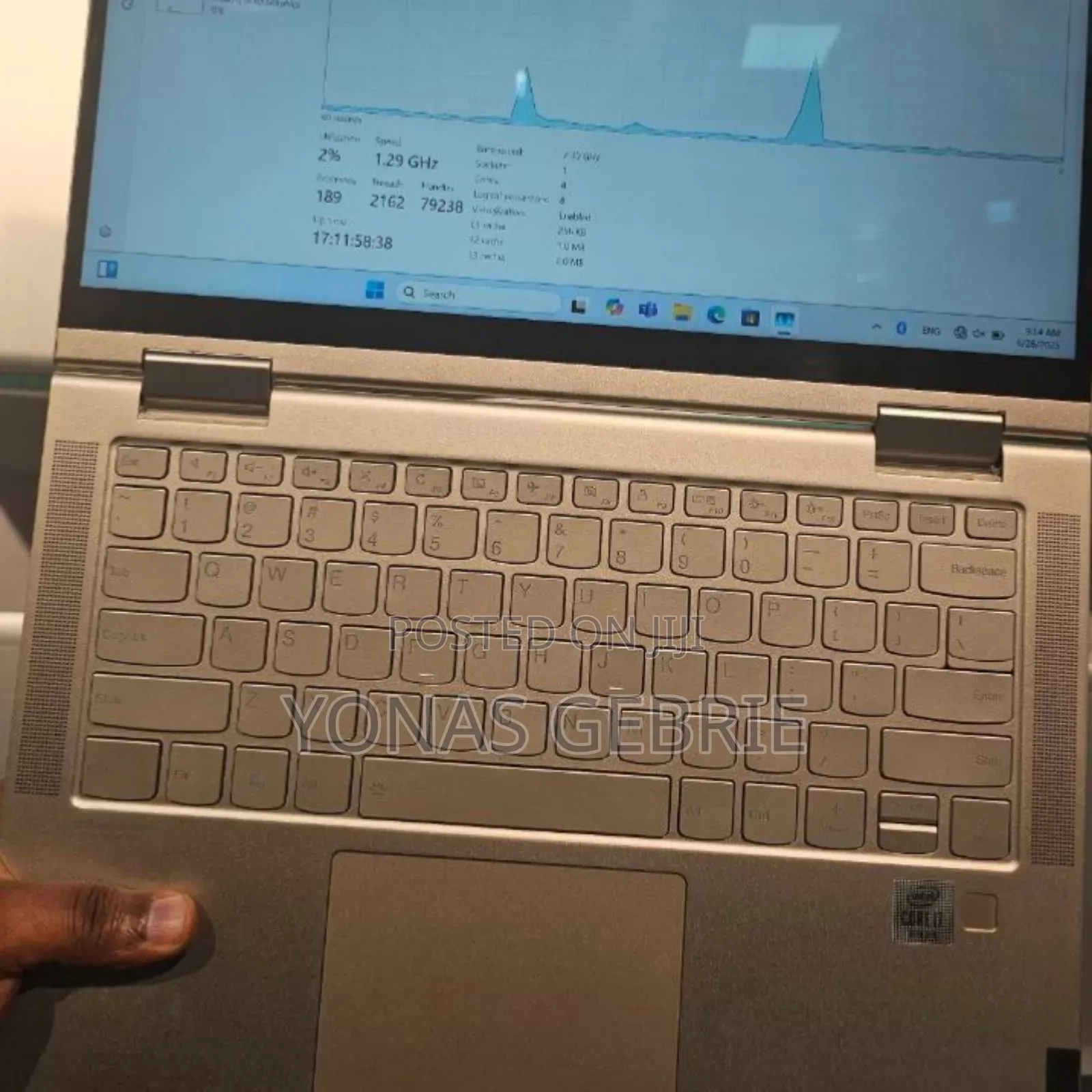 New Laptop Lenovo Yoga C740 16GB Intel Core I7 SSD 512GB