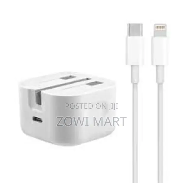 50w Usb-A+C Power Adapter Usb-A+C to Lightning Cable