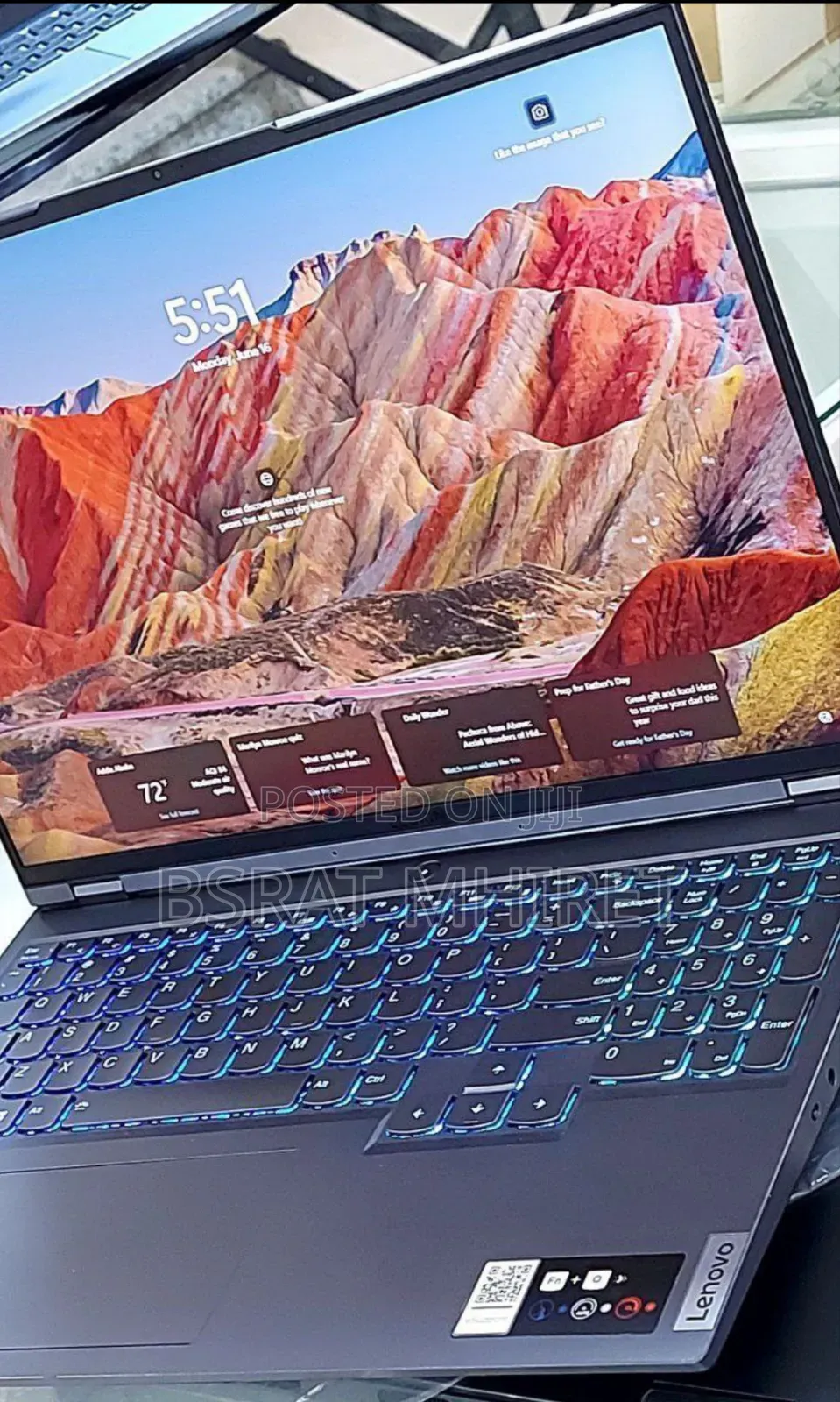 New Laptop Lenovo Legion 5 16GB AMD Ryzen 7 SSD 512GB