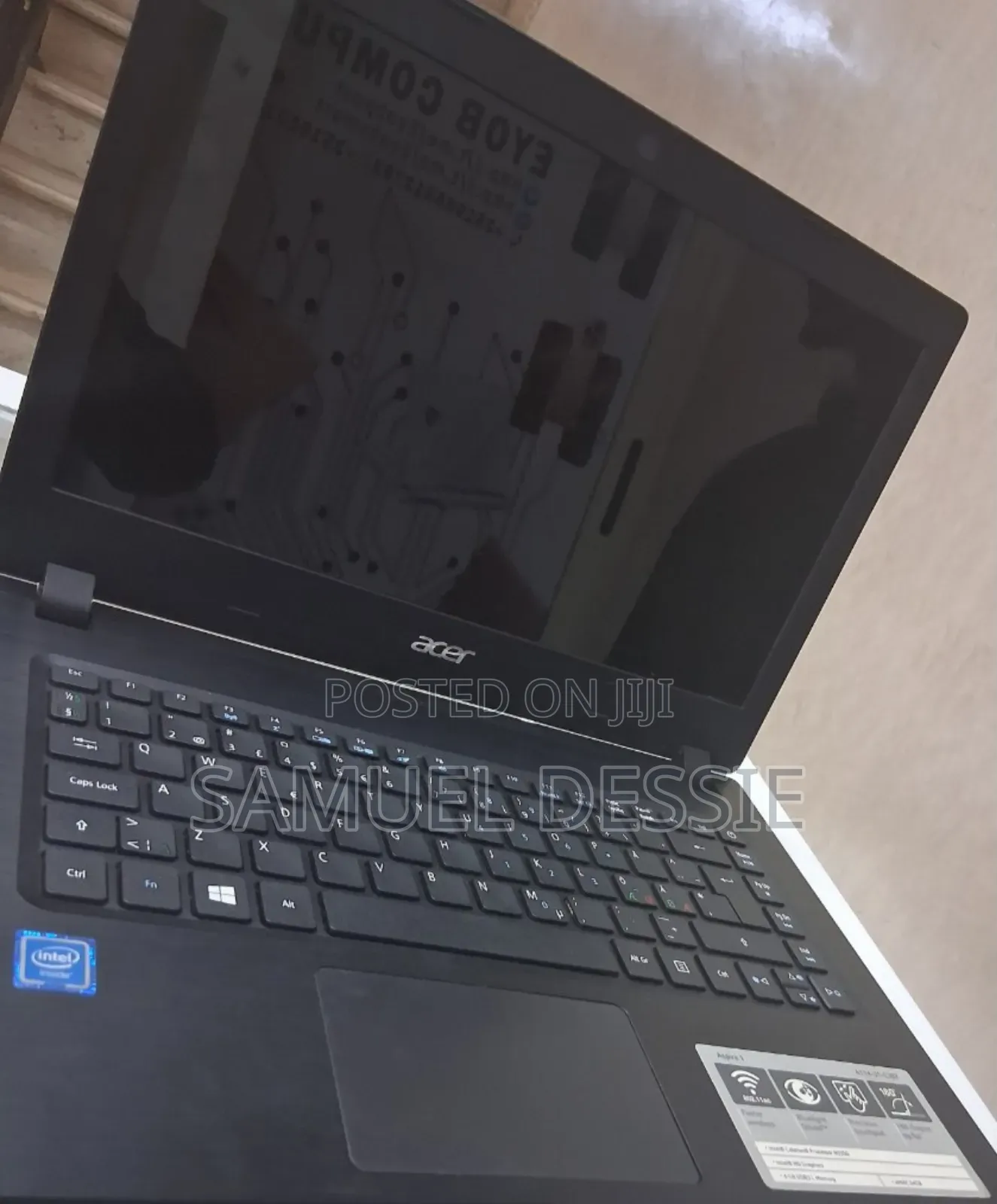 Laptop Acer Aspire 3 4GB Intel Core 2 Quad SSD 60GB
