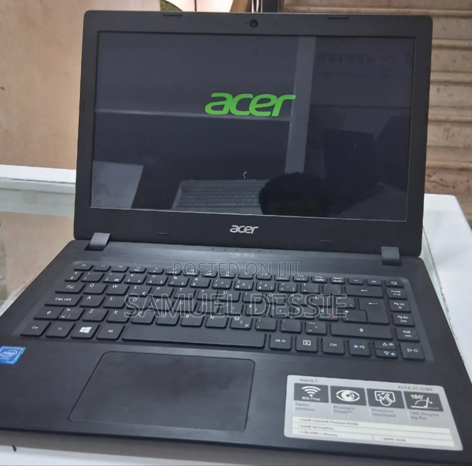 Laptop Acer Aspire 3 4GB Intel Core 2 Quad SSD 60GB