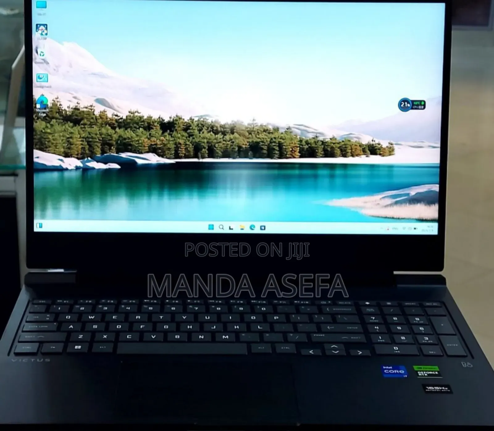 New Laptop HP Victus 16 16GB Intel Core I7 SSD 1T