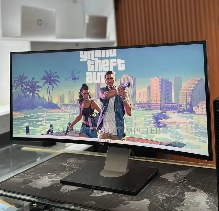 New Arrival Dell Curved 34 Inch Resolution Frameless