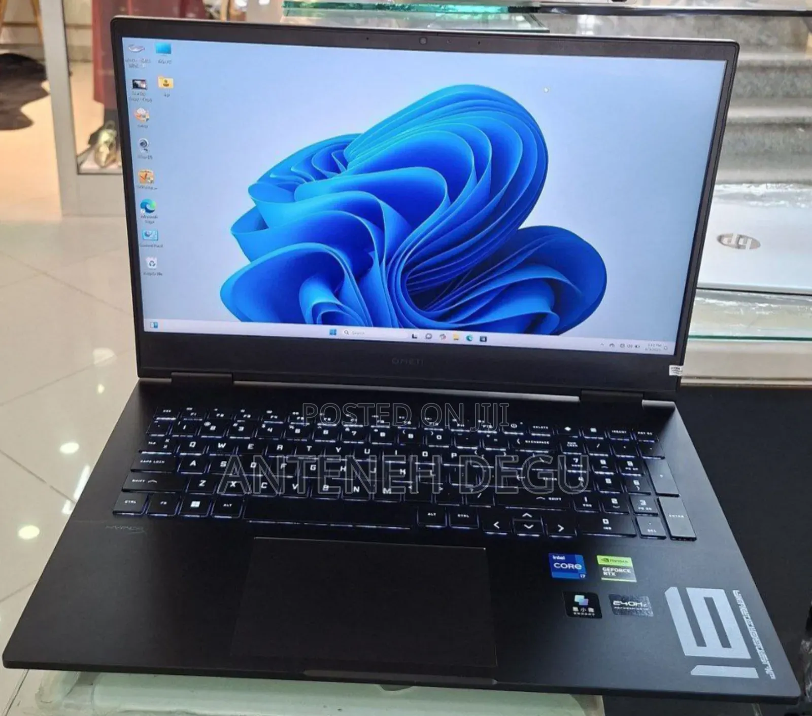 New Laptop HP Omen 16 16GB Intel Core I7 SSD 1T