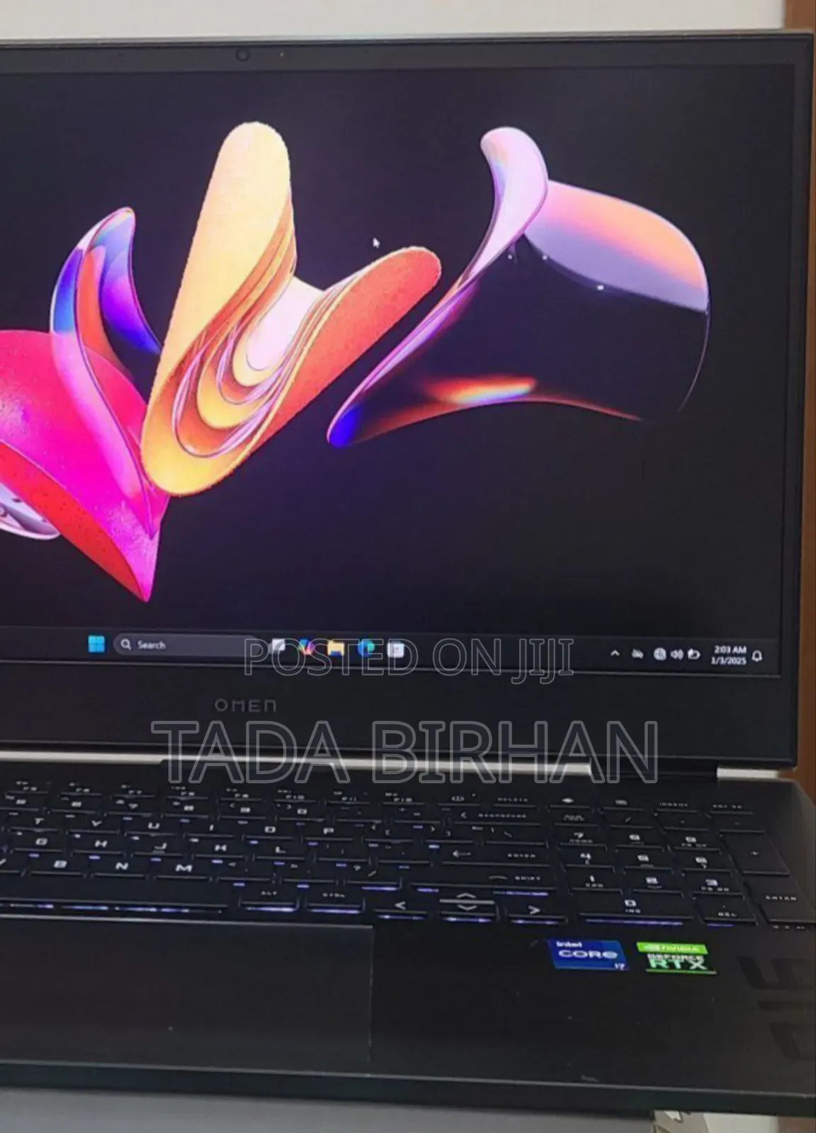 New Laptop HP Omen 16 18GB Intel Core i7 SSD 512GB