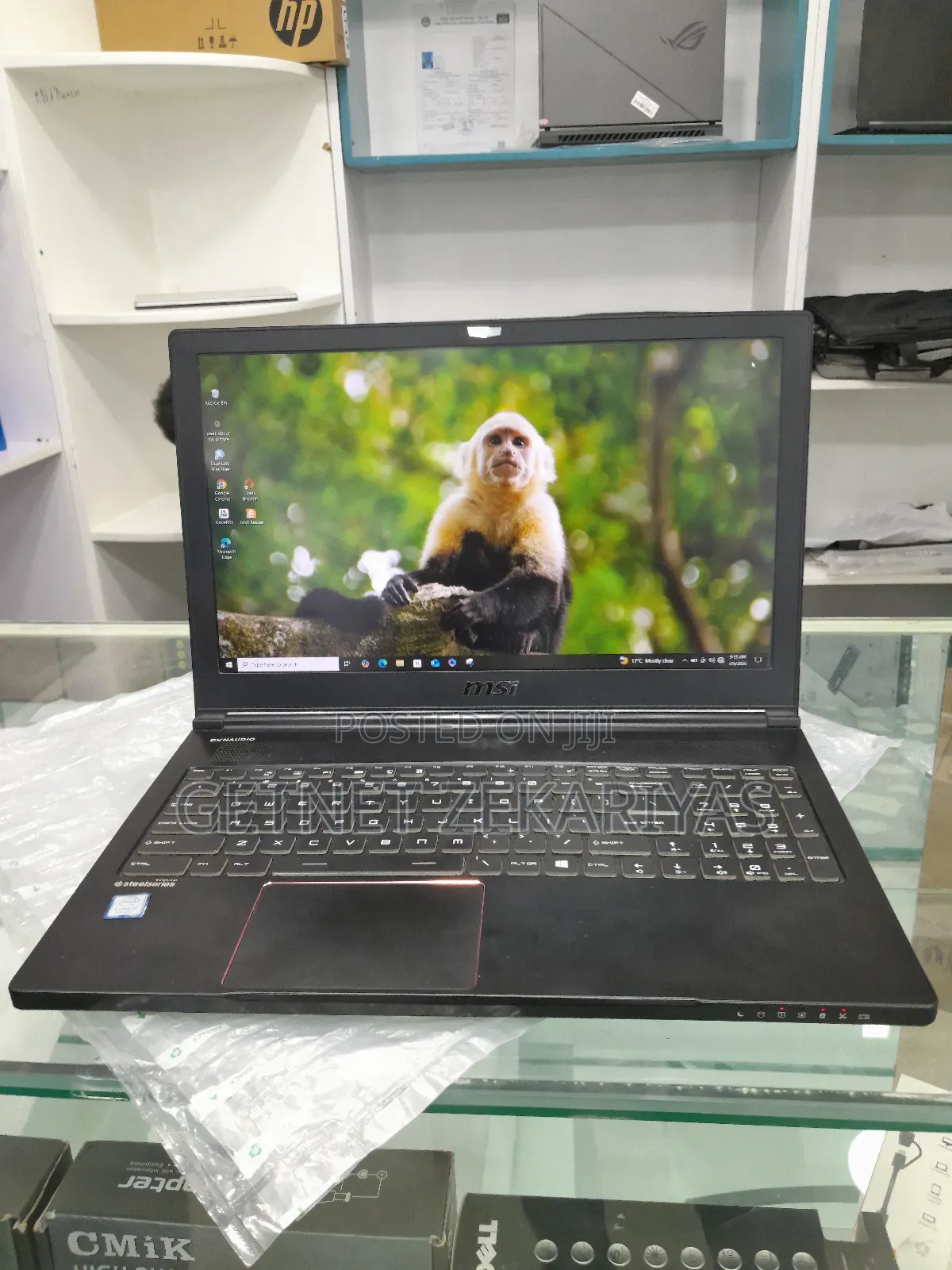 New Laptop MSI GF63 16GB Intel Core I7 HDD+SSD 256GB