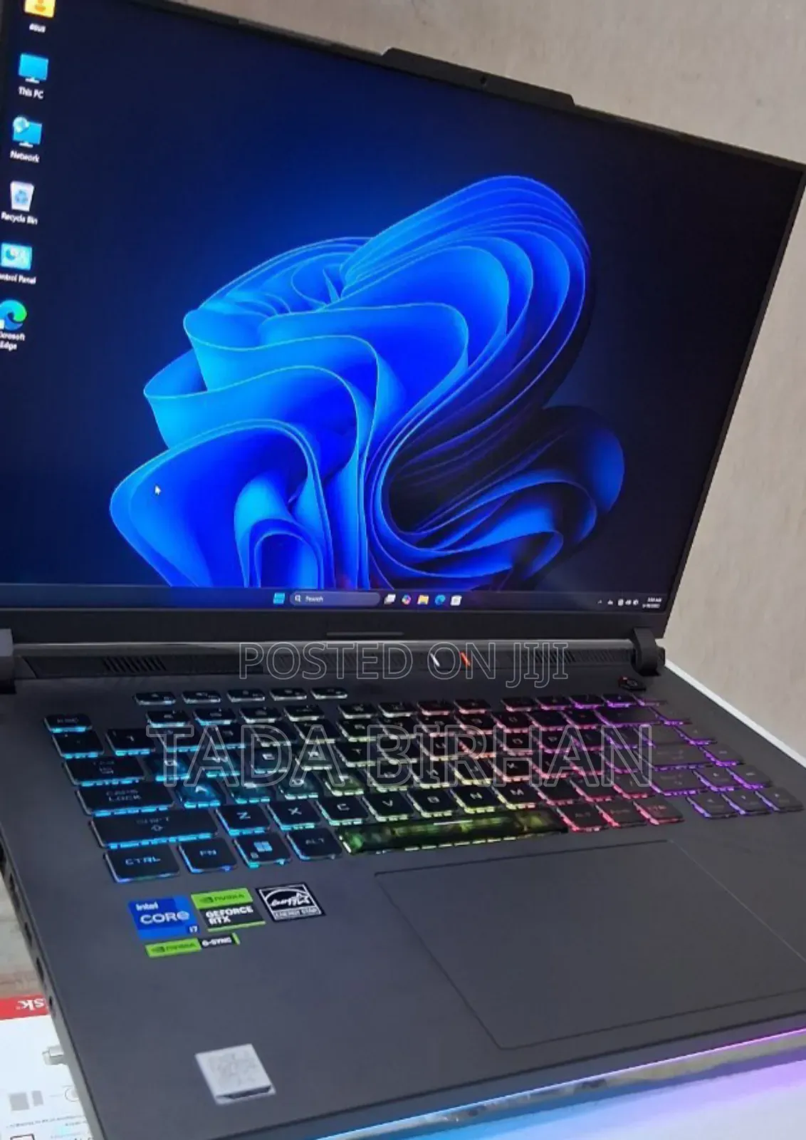 New Laptop Asus ROG Strix G16 G614 16GB Intel Core i7 SSD 1T