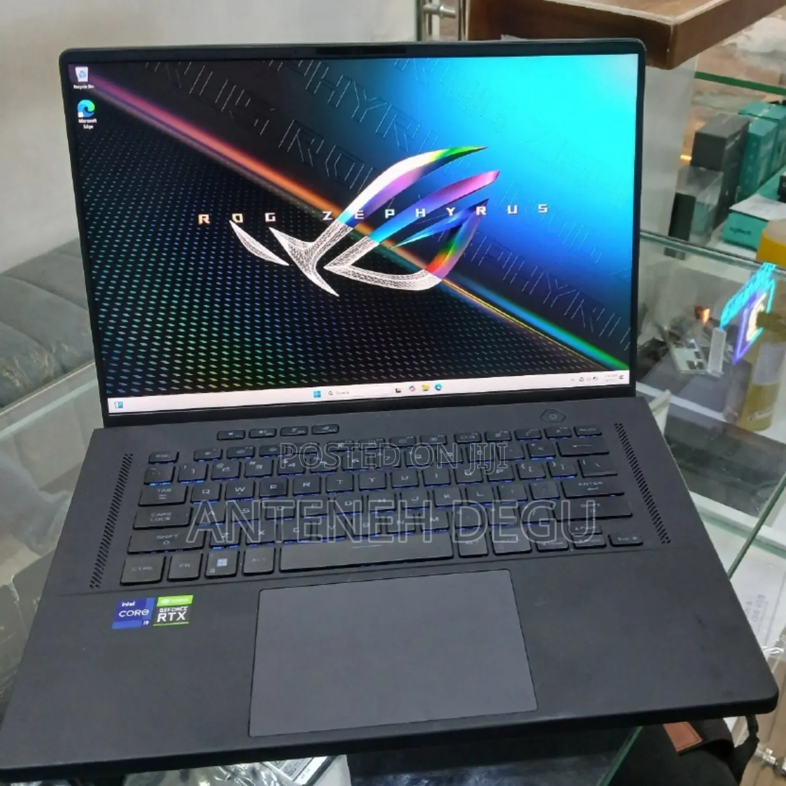 New Laptop Asus ROG Zephyrus G15 16GB Intel Core I9 SSD 1T