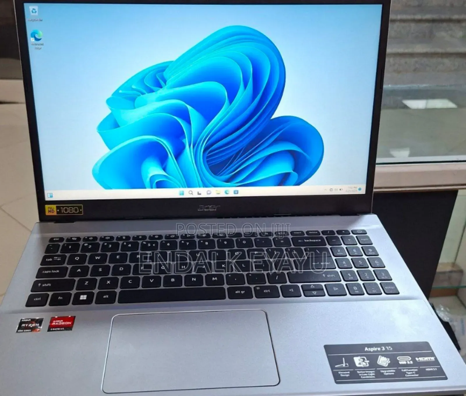 New Laptop Acer Aspire 3 16GB AMD Ryzen 7 SSD 1T