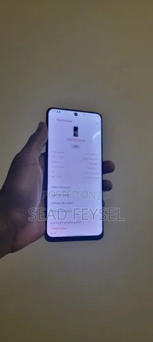 Samsung Galaxy S20 Ultra 128 GB Black