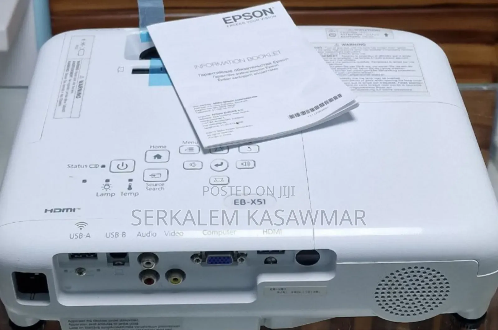 Epson Eb-X51 Projector Designed for Bright,