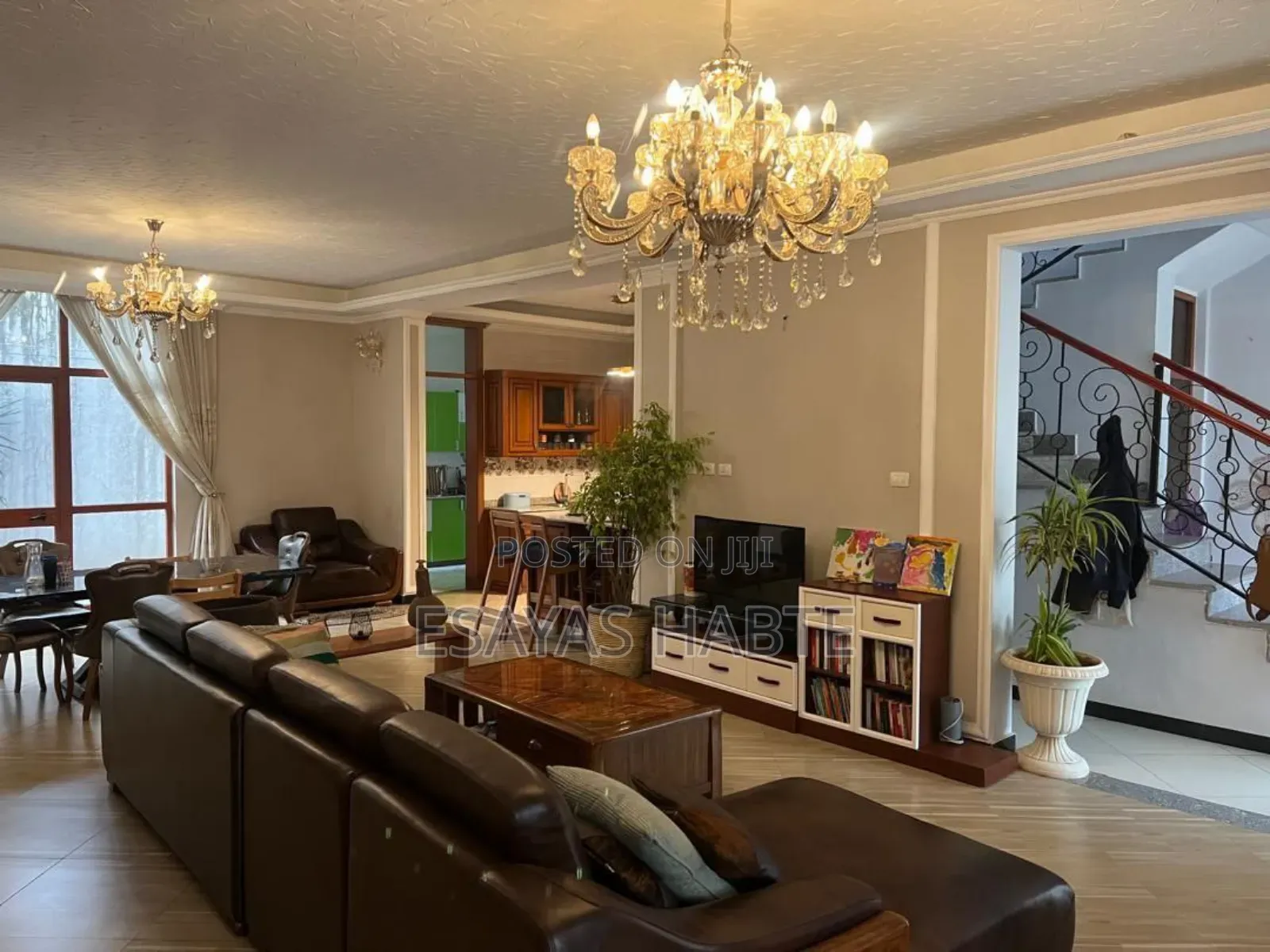 Furnished 5bdrm Townhouse / Terrace in Yeka for rent