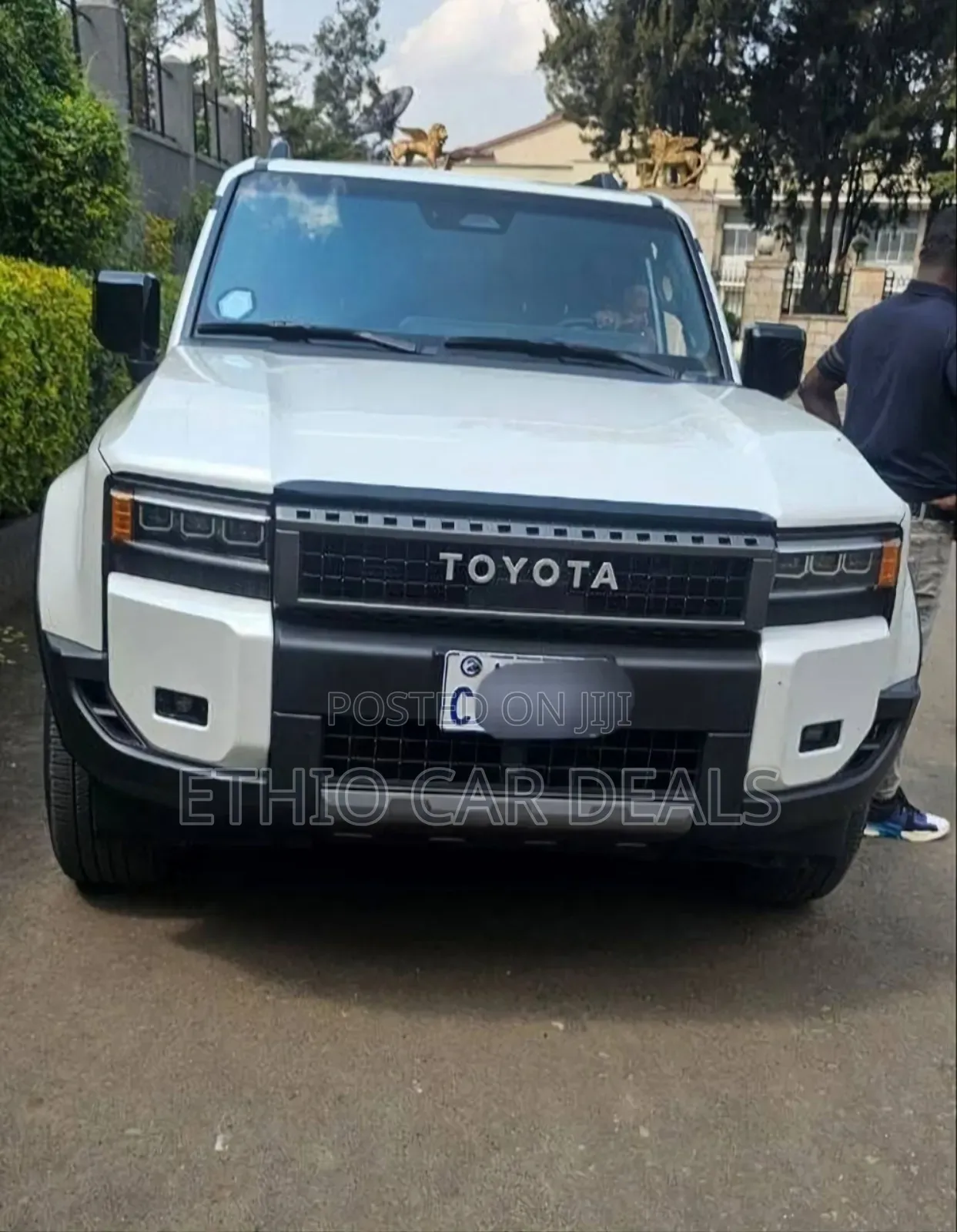 Toyota Land Cruiser Prado 2.4 Hybrid 2025 White