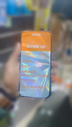 New Tecno Spark 40 256 GB Black