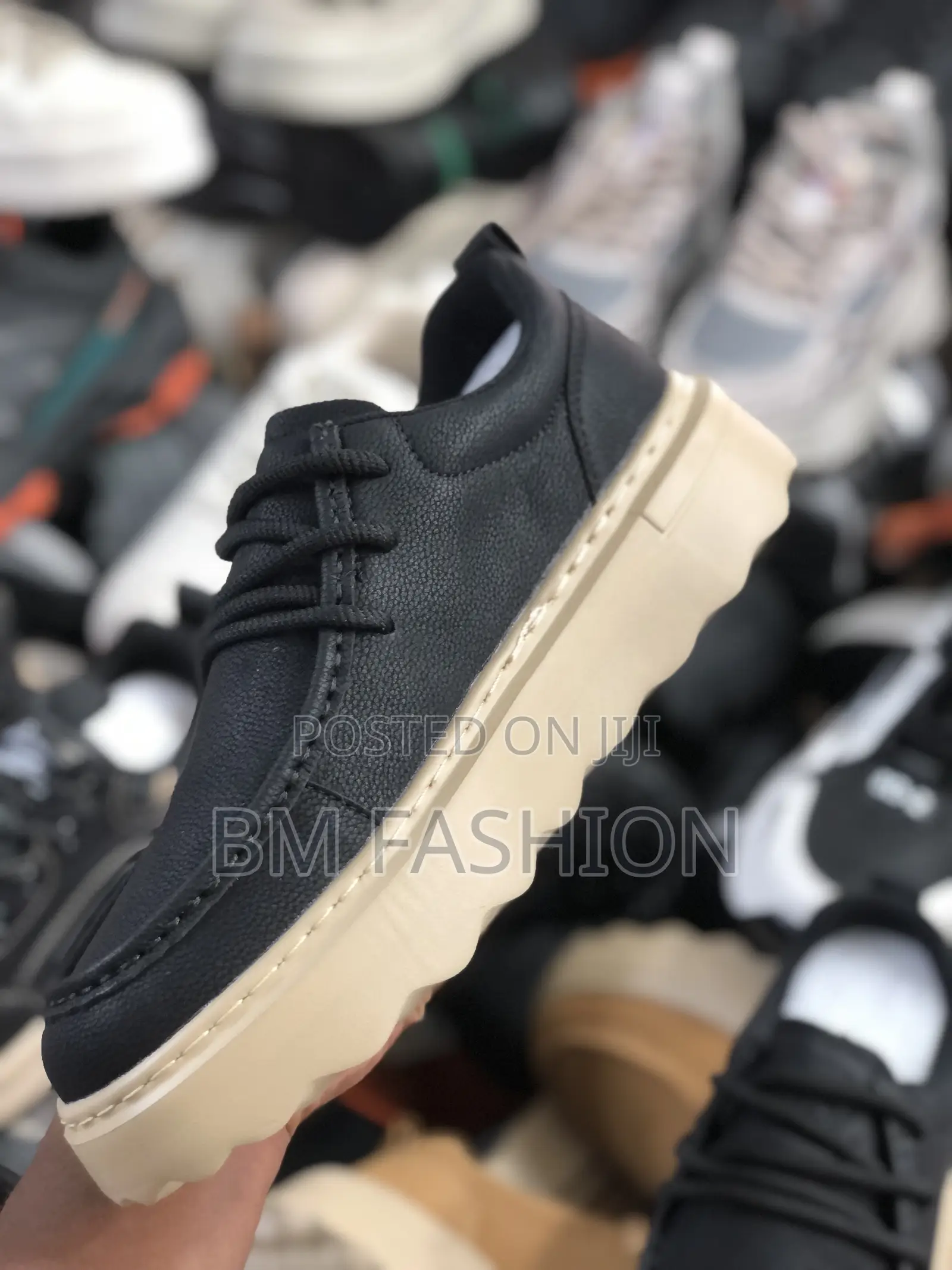 Light Weight Black Loafers for Men