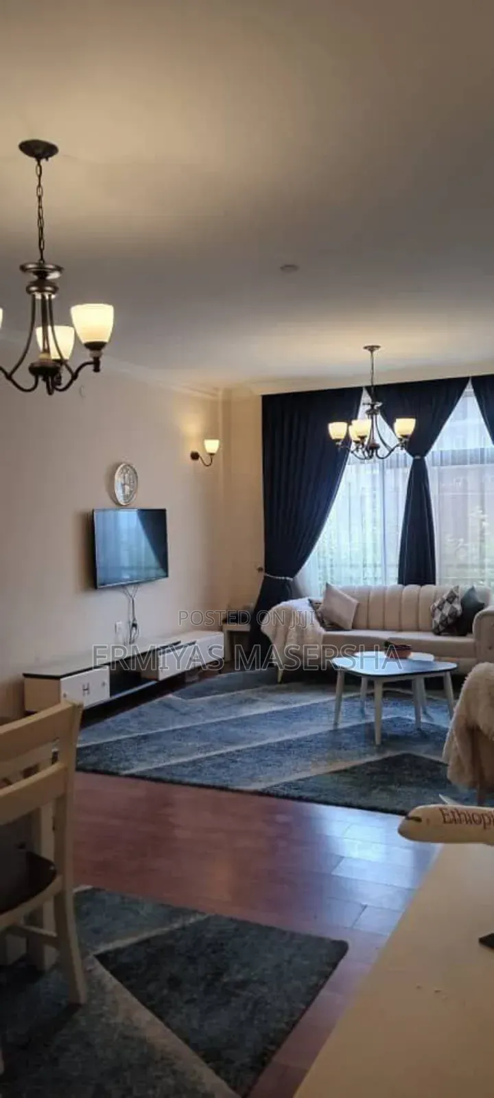 Furnished 3bdrm Apartment in Bole for sale