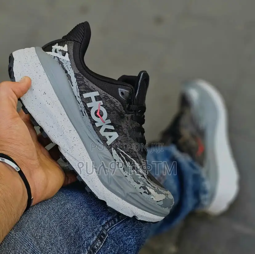 Original Hoka Stinson 7 ‘Grey/Black’ Men’S Shoes