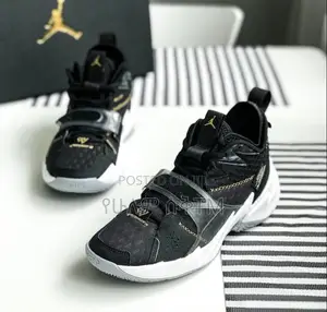 Photo - Nike Jordan Why Not Zer0’S ‘Black Gold’ Basketball Shoes