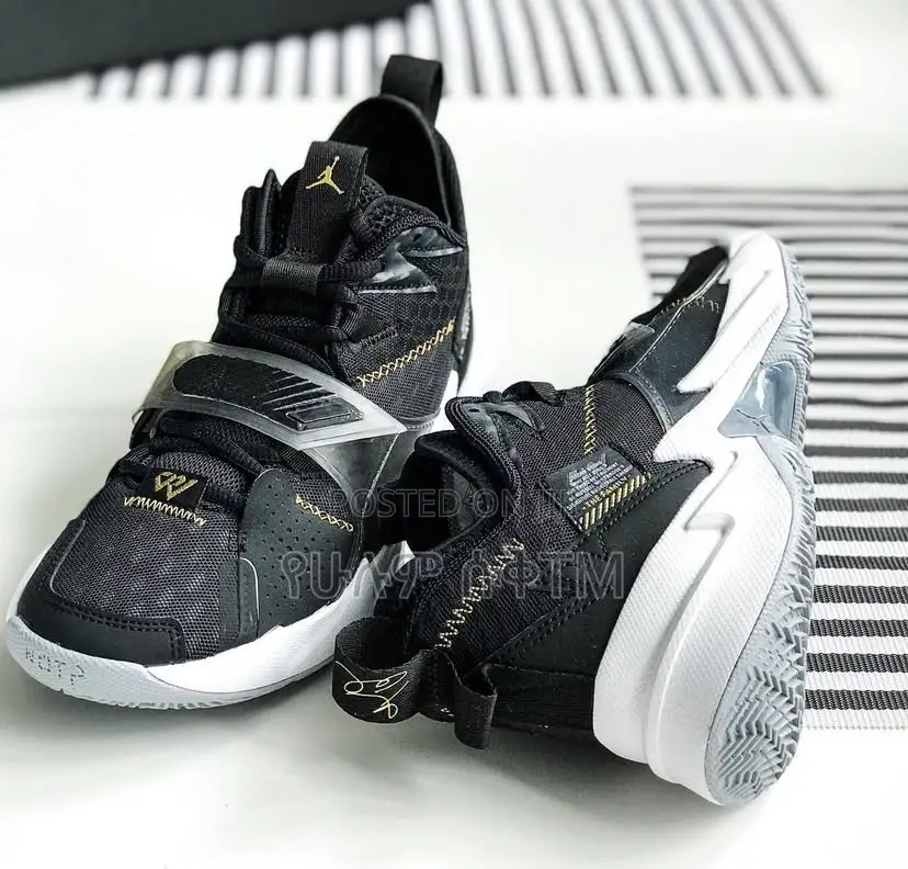 Nike Jordan Why Not Zer0’S ‘Black Gold’ Basketball Shoes