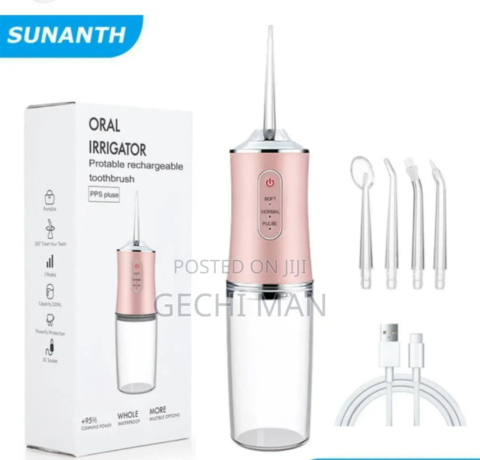 4in1 Rechargeable Portable Water Flosser