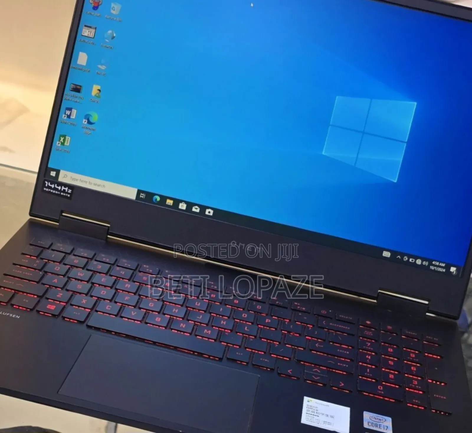 New Laptop HP Omen 15 16GB Intel Core I7 SSD 1T