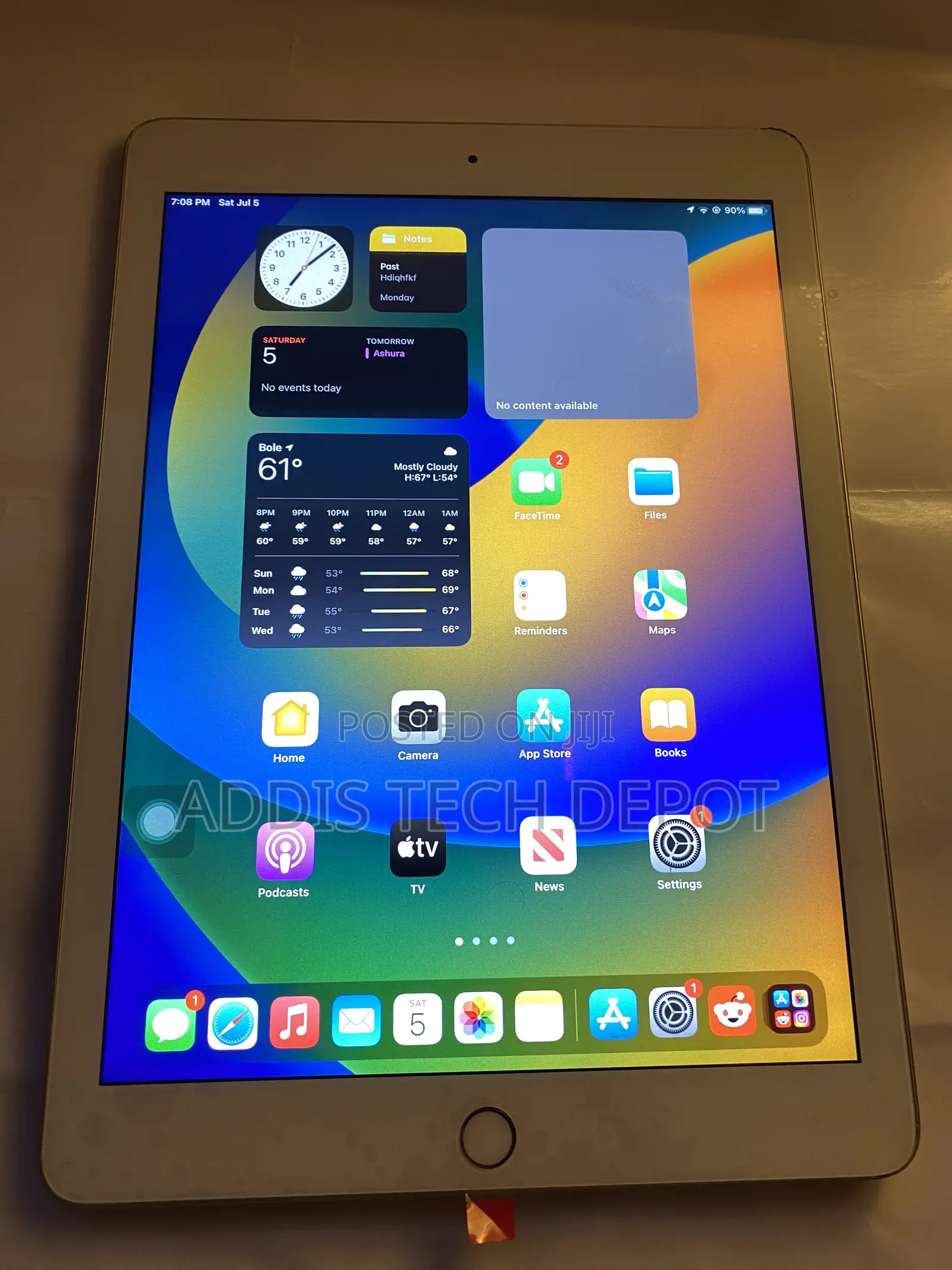 Apple iPad 9.7 128 GB White