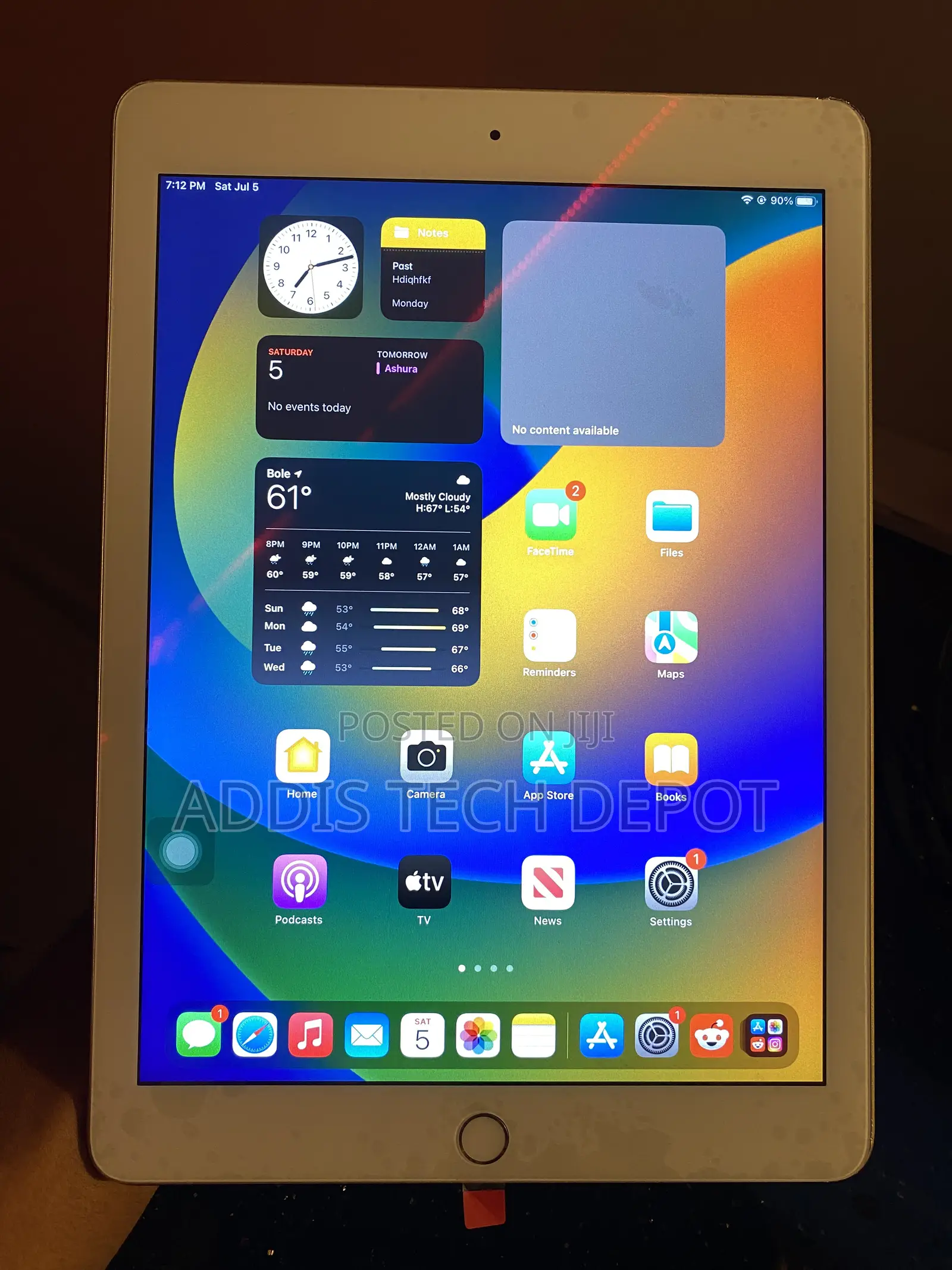 Apple iPad 9.7 128 GB White