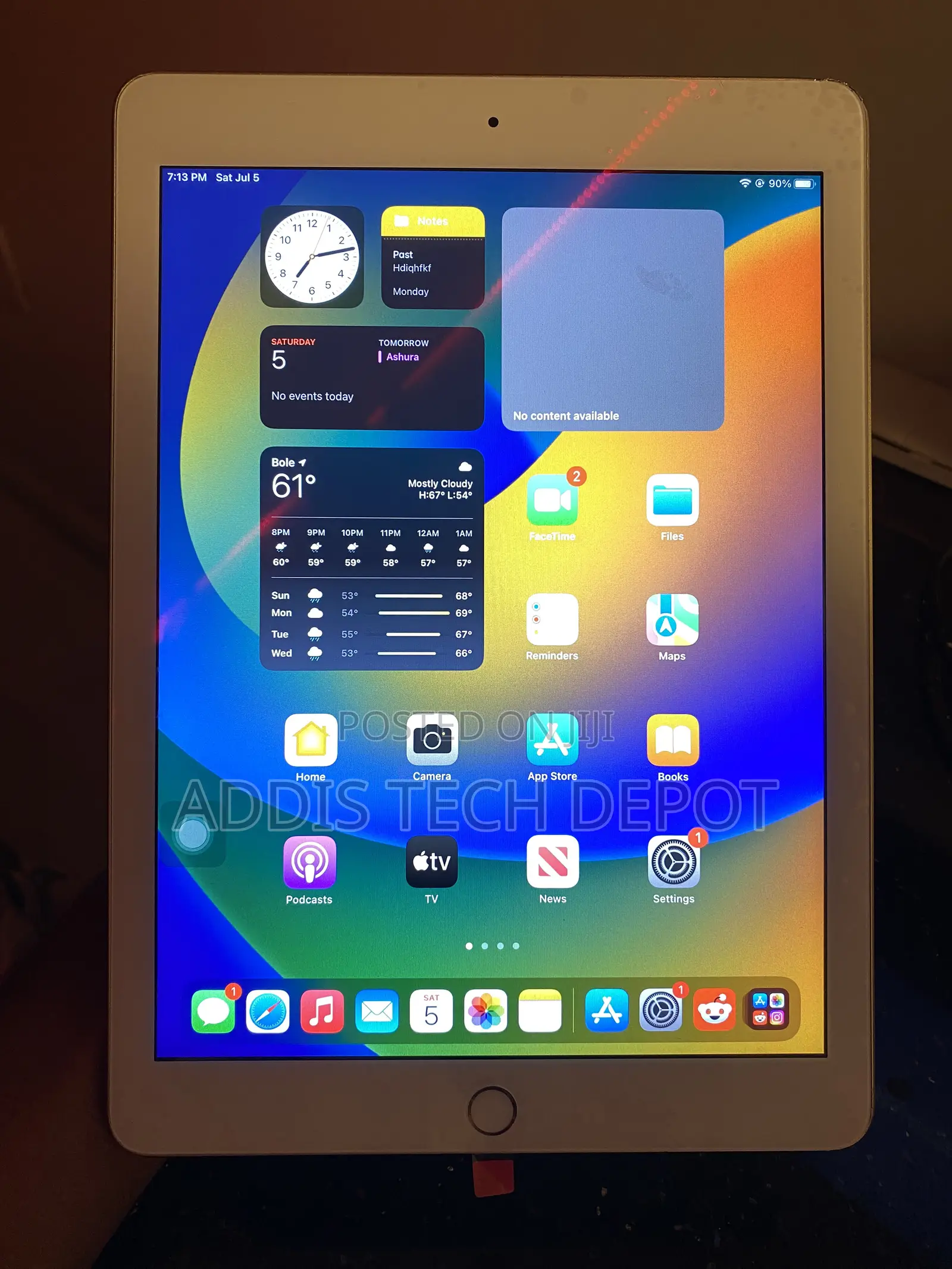 Apple iPad 9.7 128 GB White
