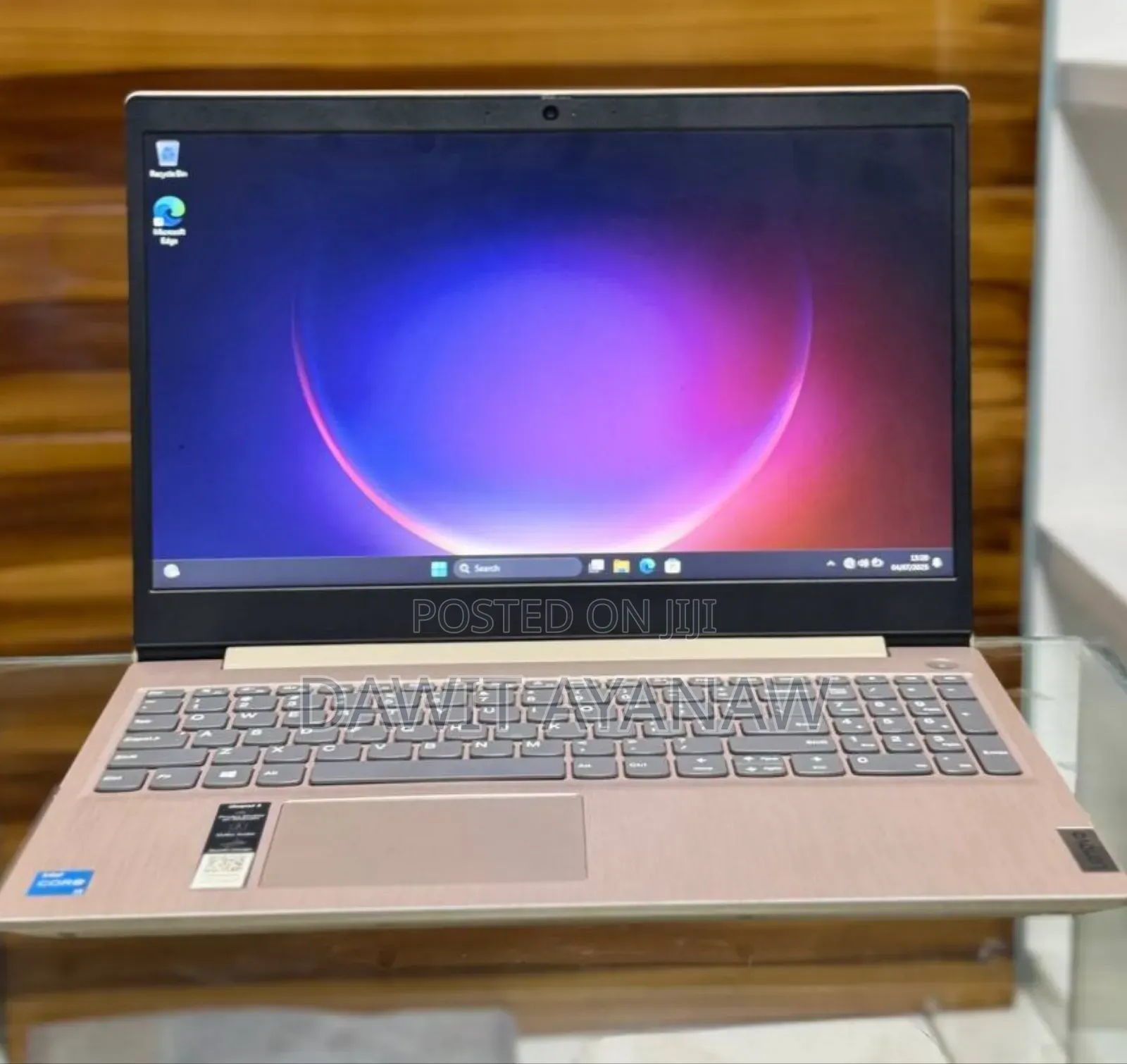 New Laptop Lenovo 8GB Intel Core I3 SSD 1T