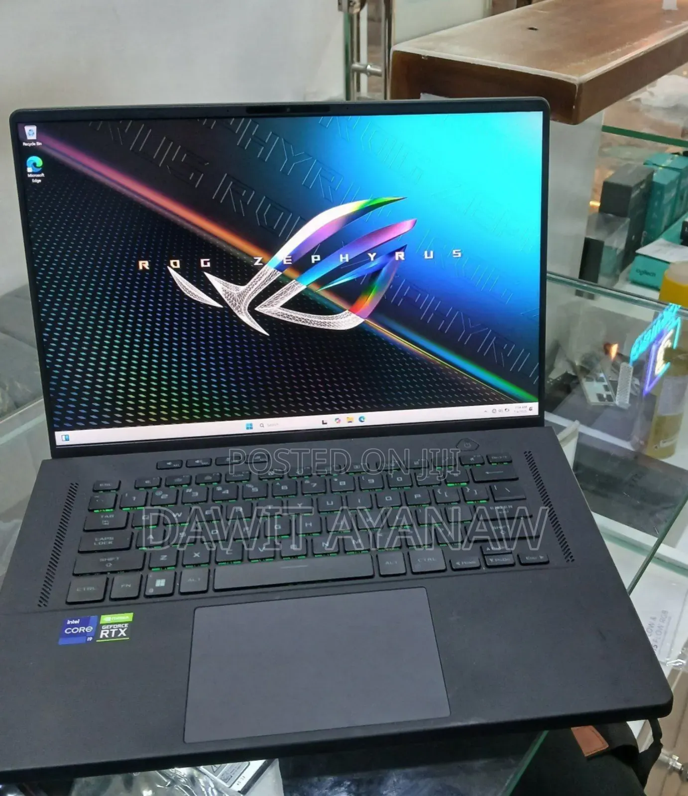 New Laptop Asus ROG Zephyrus G15 16GB Intel Core I9 SSD 1T