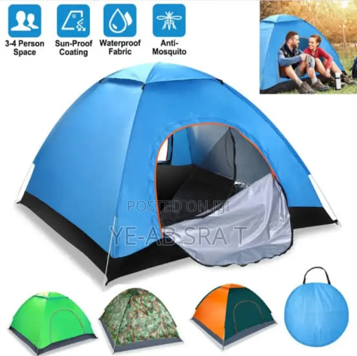 3 Person Automatic Travel Camping Tent/ የጉዞ ድንኳን