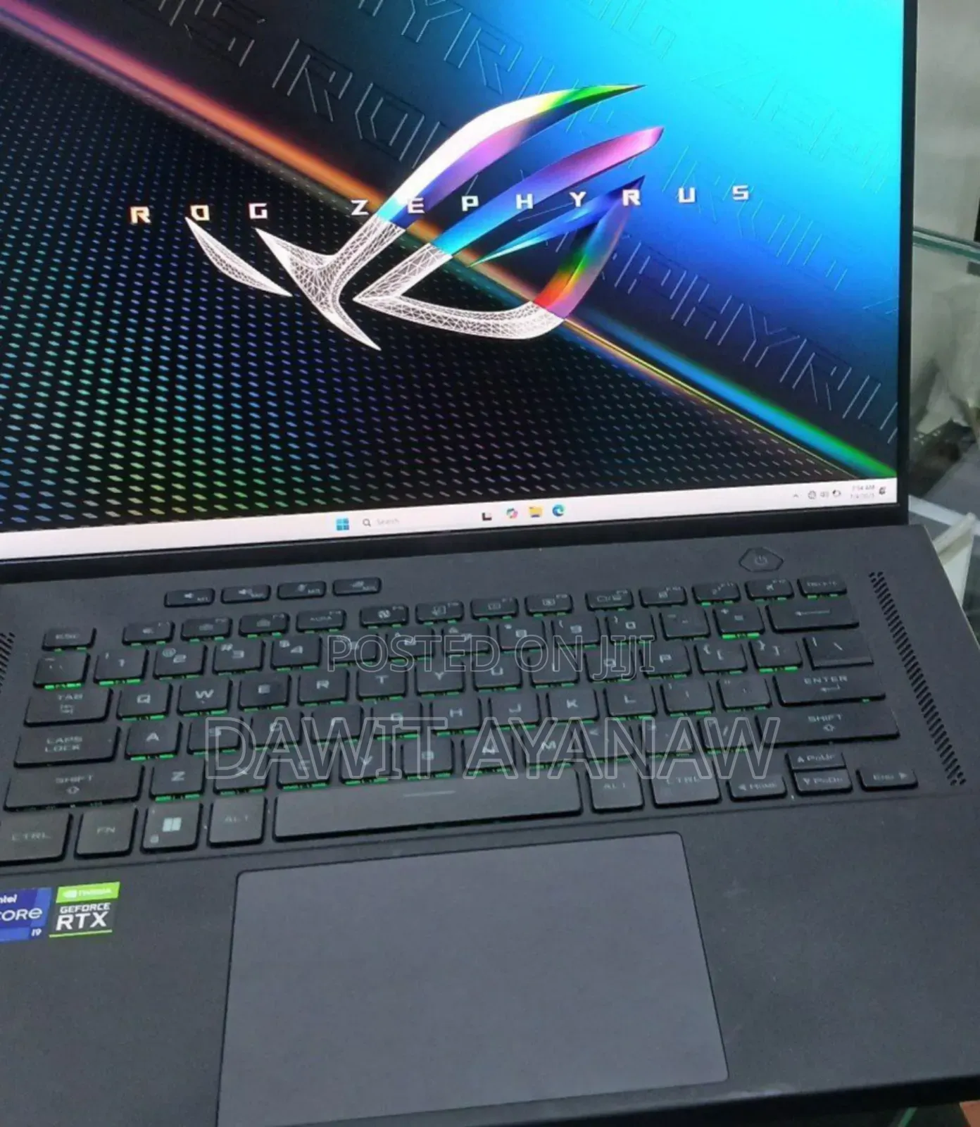 New Laptop Asus ROG Zephyrus G15 16GB Intel Core I9 SSD 1T