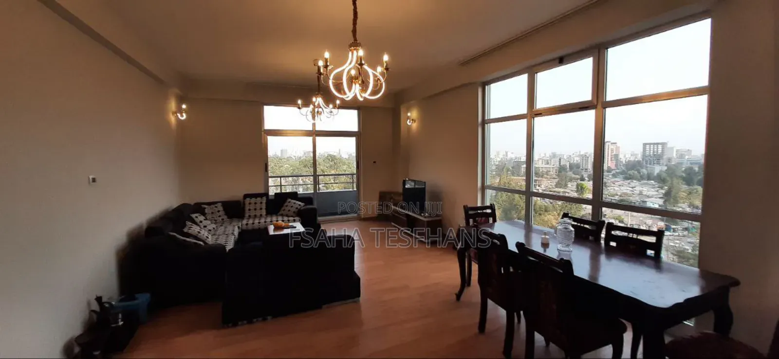 Furnished 3bdrm Apartment in Apartments, Bole for rent