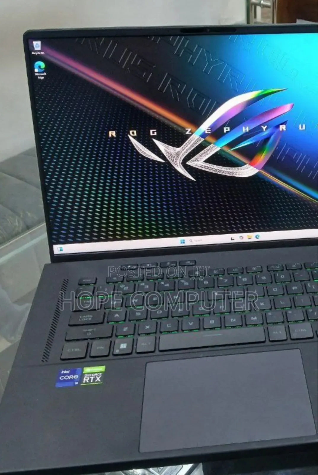 New Laptop Asus ROG Zephyrus G15 16GB Intel Core I9 SSD 1T