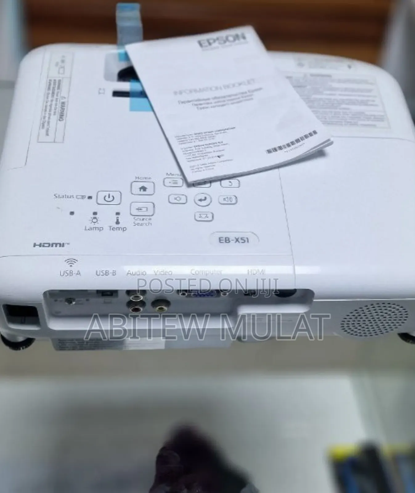 Epson Eb-x51 Projector Designed For Bright, Sharp